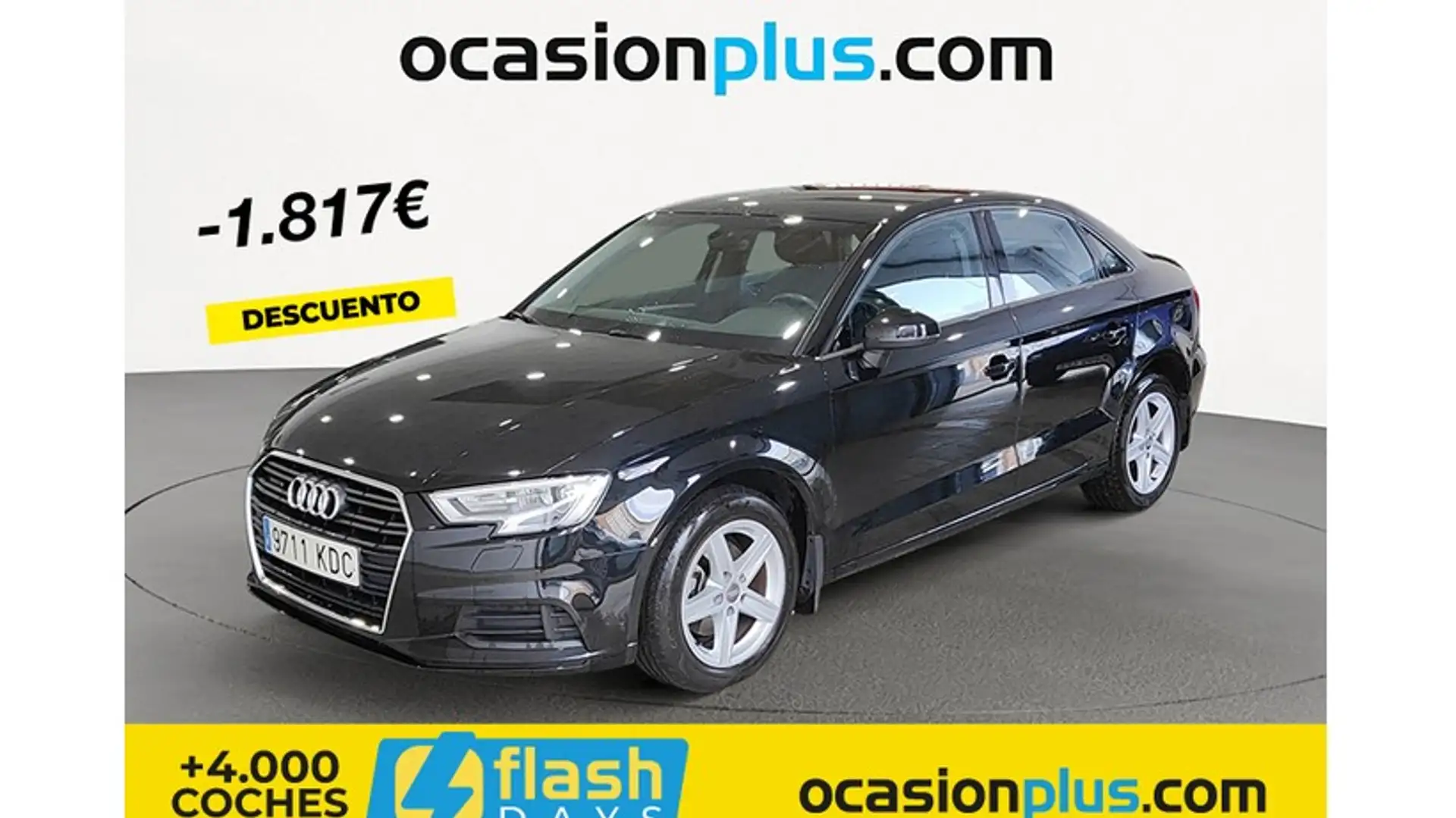 Audi A3 Sedán 2.0TDI quattro 110kW Negro - 1