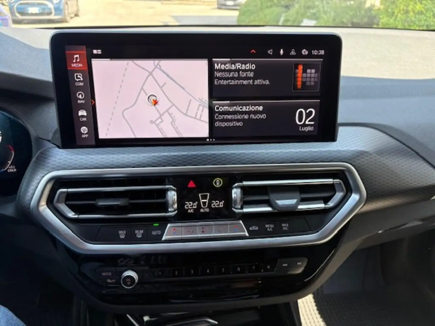 BMW X3 xdrive20d mhev 48V Msport auto Blanc - 2