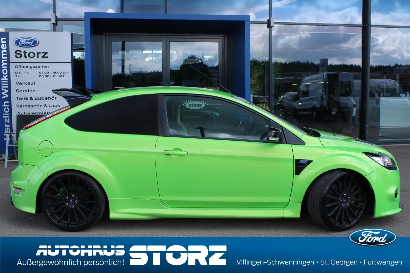 Ford Focus RS WOLF ABGASANLAGE|HR DISTANZSCHEIBEN|TIEFERLEGUN Vert - 2
