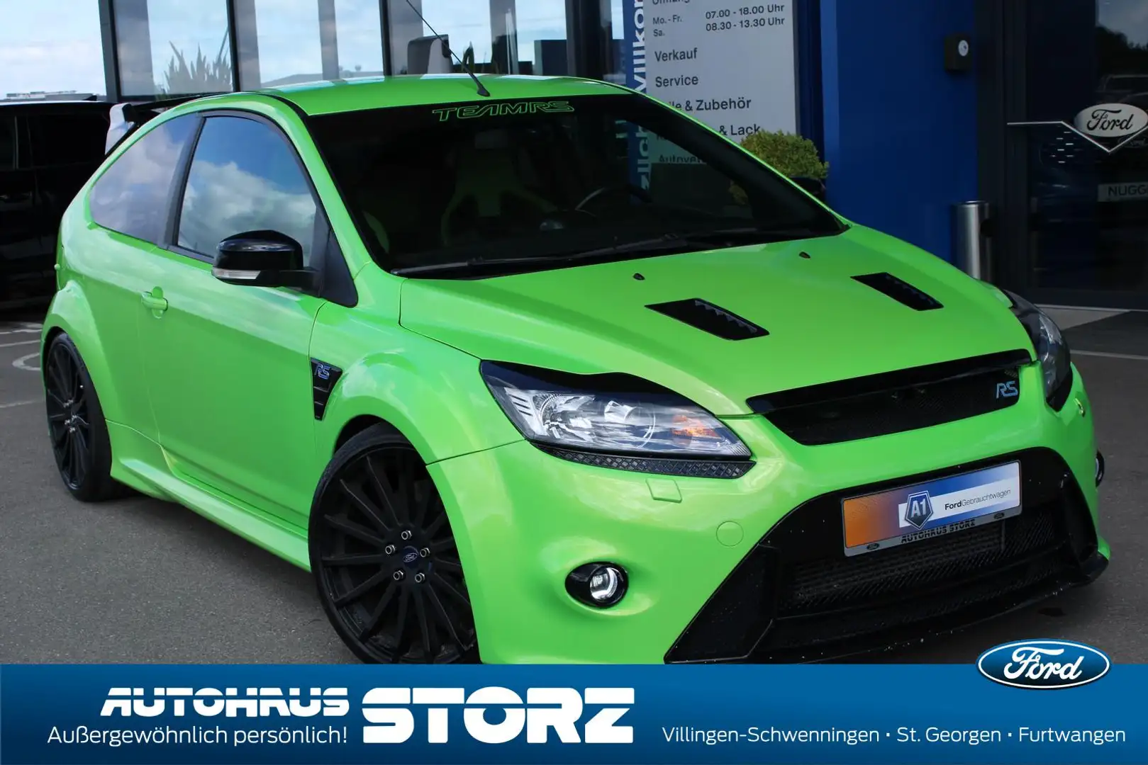 Ford Focus RS WOLF ABGASANLAGE|HR DISTANZSCHEIBEN|TIEFERLEGUN Vert - 1
