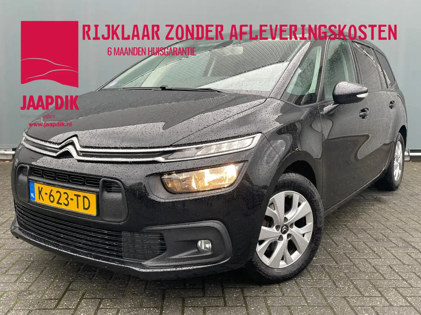 Citroen Grand C4 SpaceTourer BJR 2021 1.2 131 PK Live 7 PERSOONS! | TREKHAAK | Noir - 1