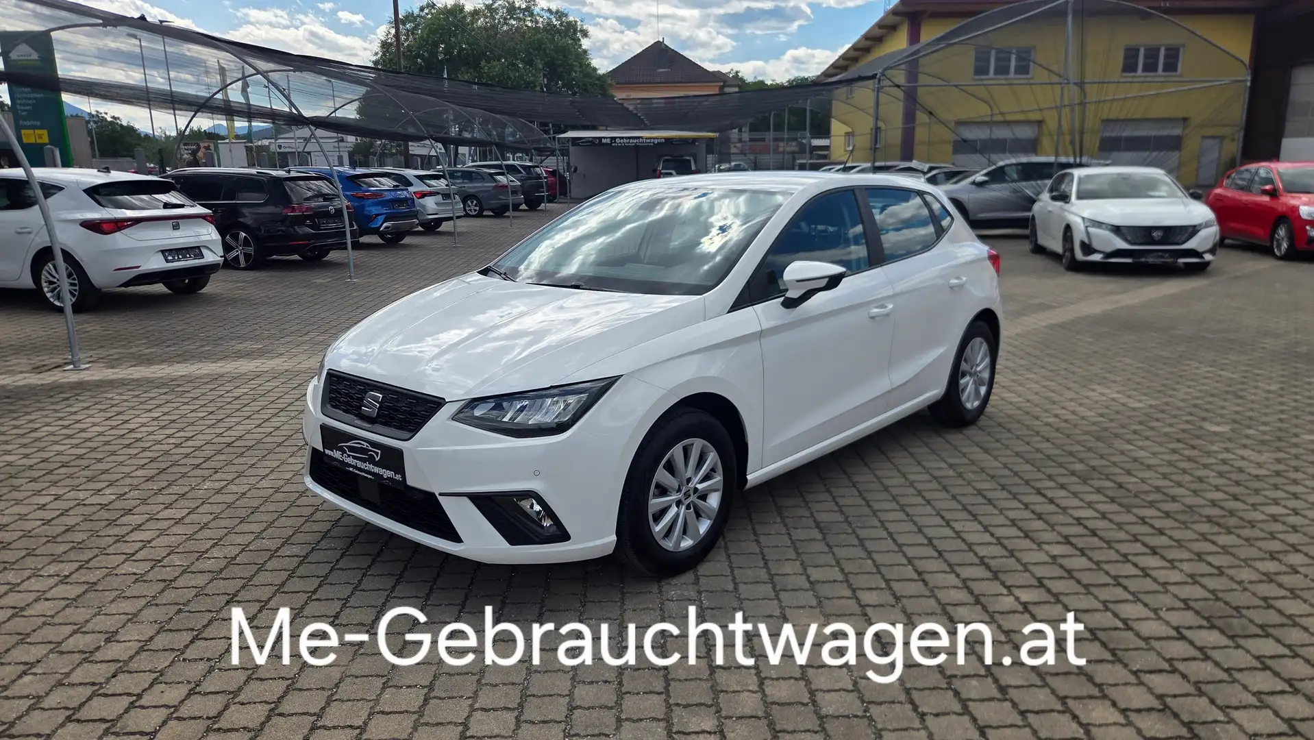 SEAT Ibiza Style*LED-SCHEINWERFER/PDC/TEMP/FREISPRECH/APPLE/* Weiß - 1