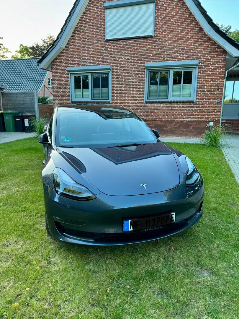 Tesla Model 3 Langstreckenbatt. Allradantrieb Dual Motor Grau - 1