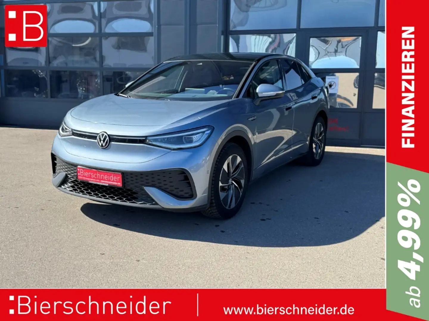 Volkswagen ID.5 Pro MATRIX-LED WÄRMEPUMPE AHK PANO NAVI KAMERA Blauw - 1