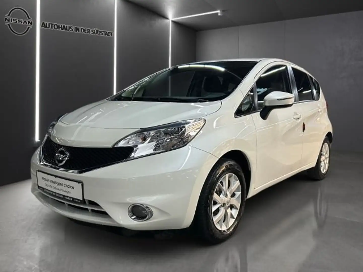 Nissan Note 1.2 Acenta Plus, Klima, SH, Navi Weiß - 2