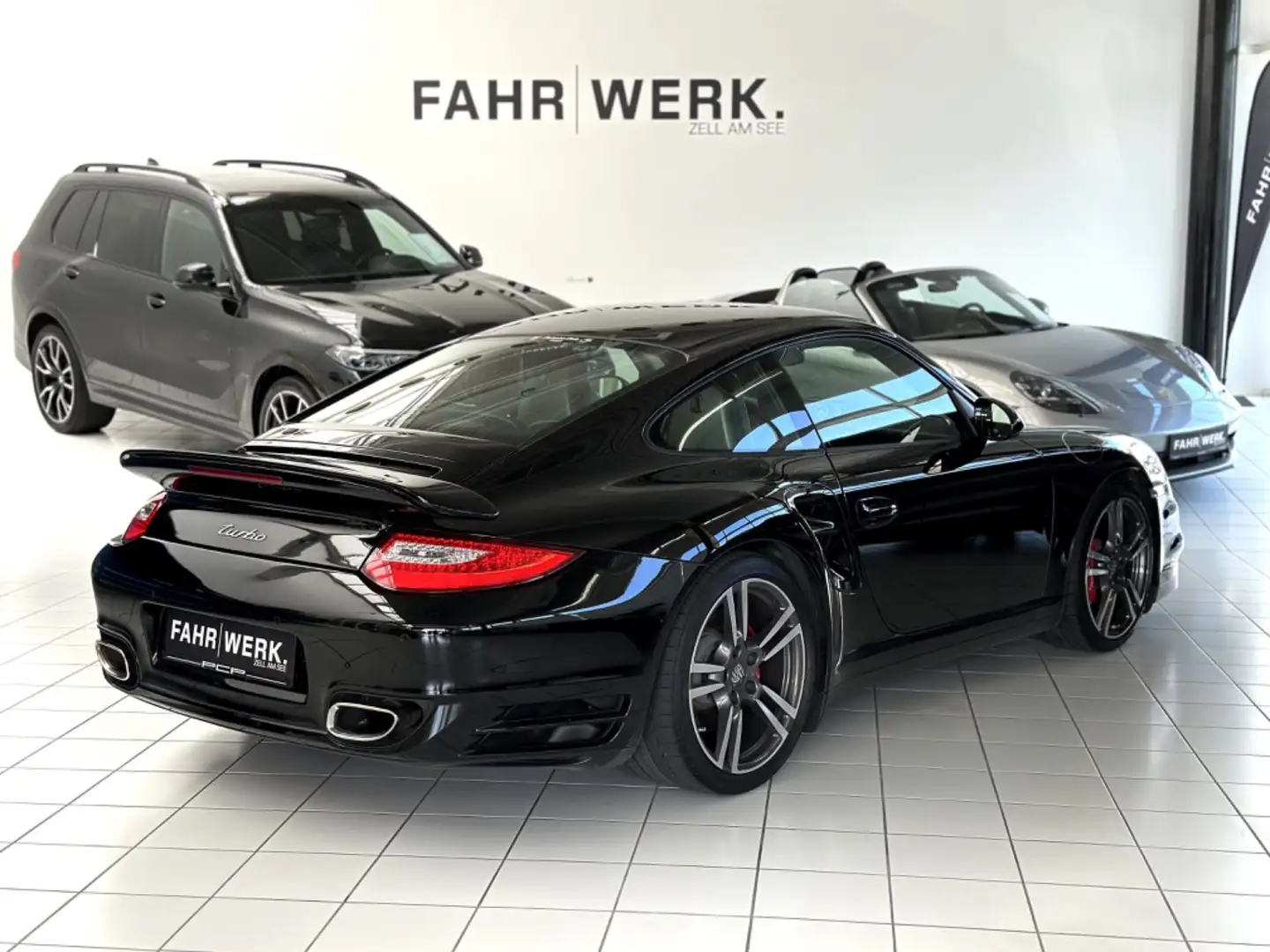 Porsche 997 911 Turbo Coupé 997 II PDK *ERSTBESITZ* Schwarz - 2