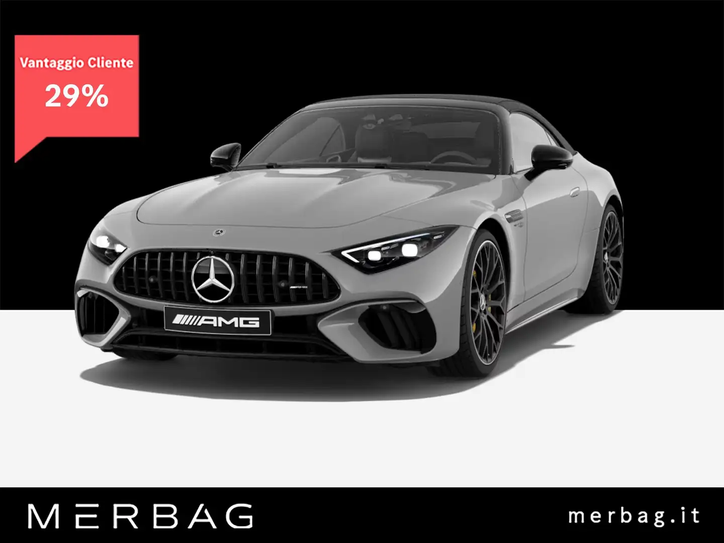 Mercedes-Benz SL 63 AMG 4M+ Premium Plus Gris - 1