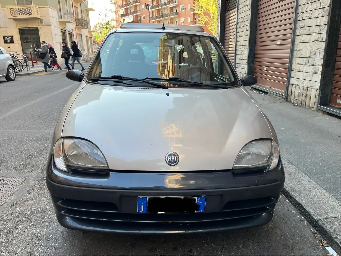 Fiat Seicento Seicento 1.1 Brush Plus c/SS Grigio - 2
