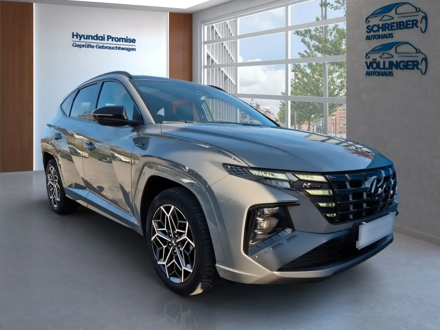 Hyundai TUCSON N Line Plug-In Hybrid 265PS 4WD/ECS/SD Grau - 2