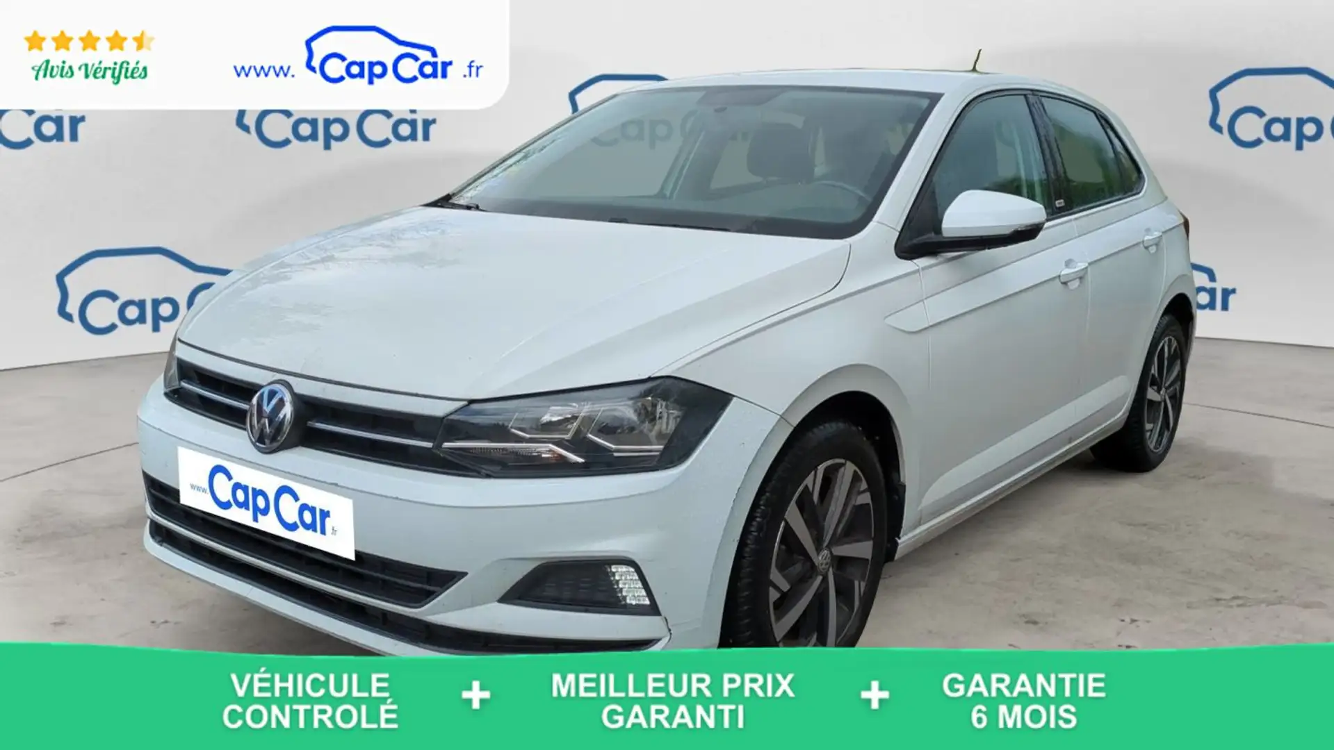 Volkswagen Polo 1.0 65 Connect Blanc - 1