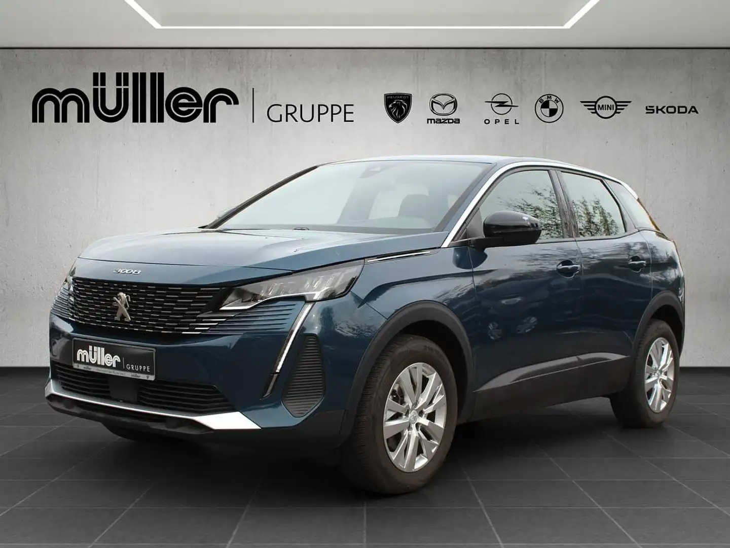 Peugeot 3008 PureTech 130 Active Pack Blau - 1