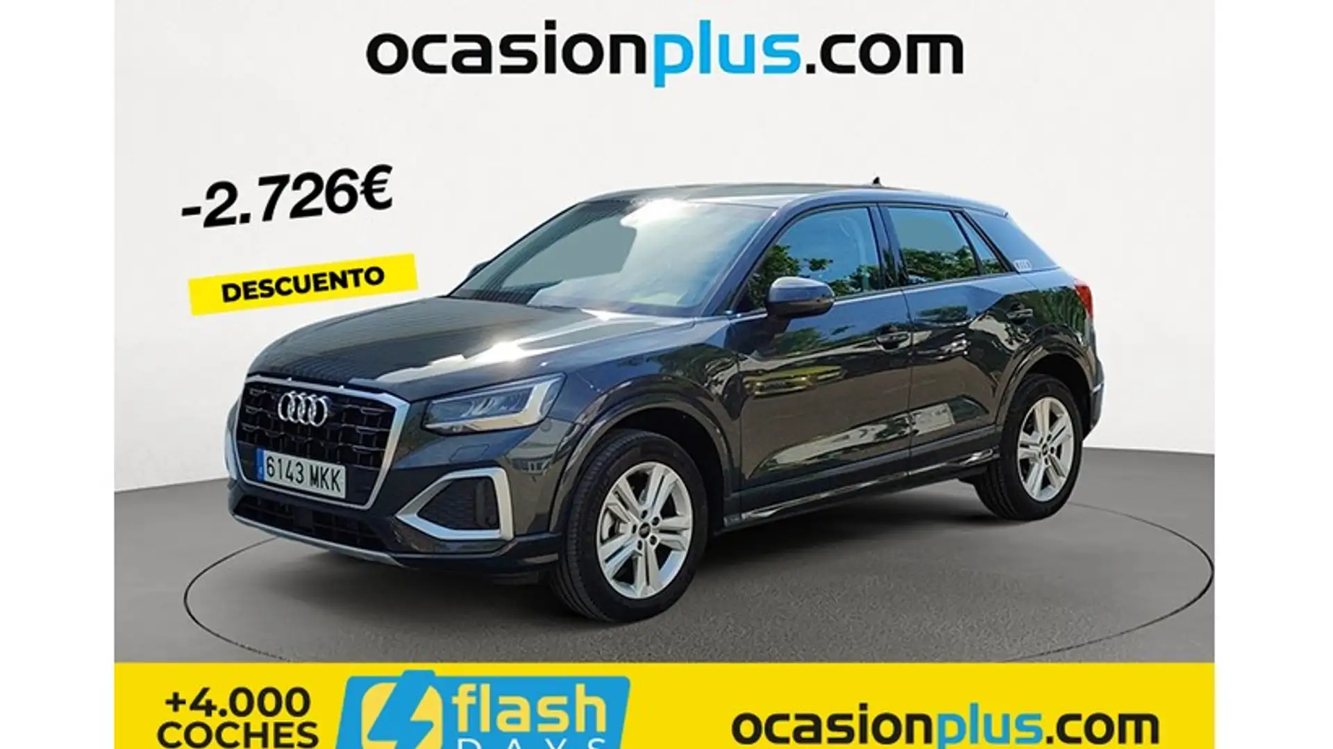 Audi Q2 30 TDI Advanced S tronic 85kW Gris - 1