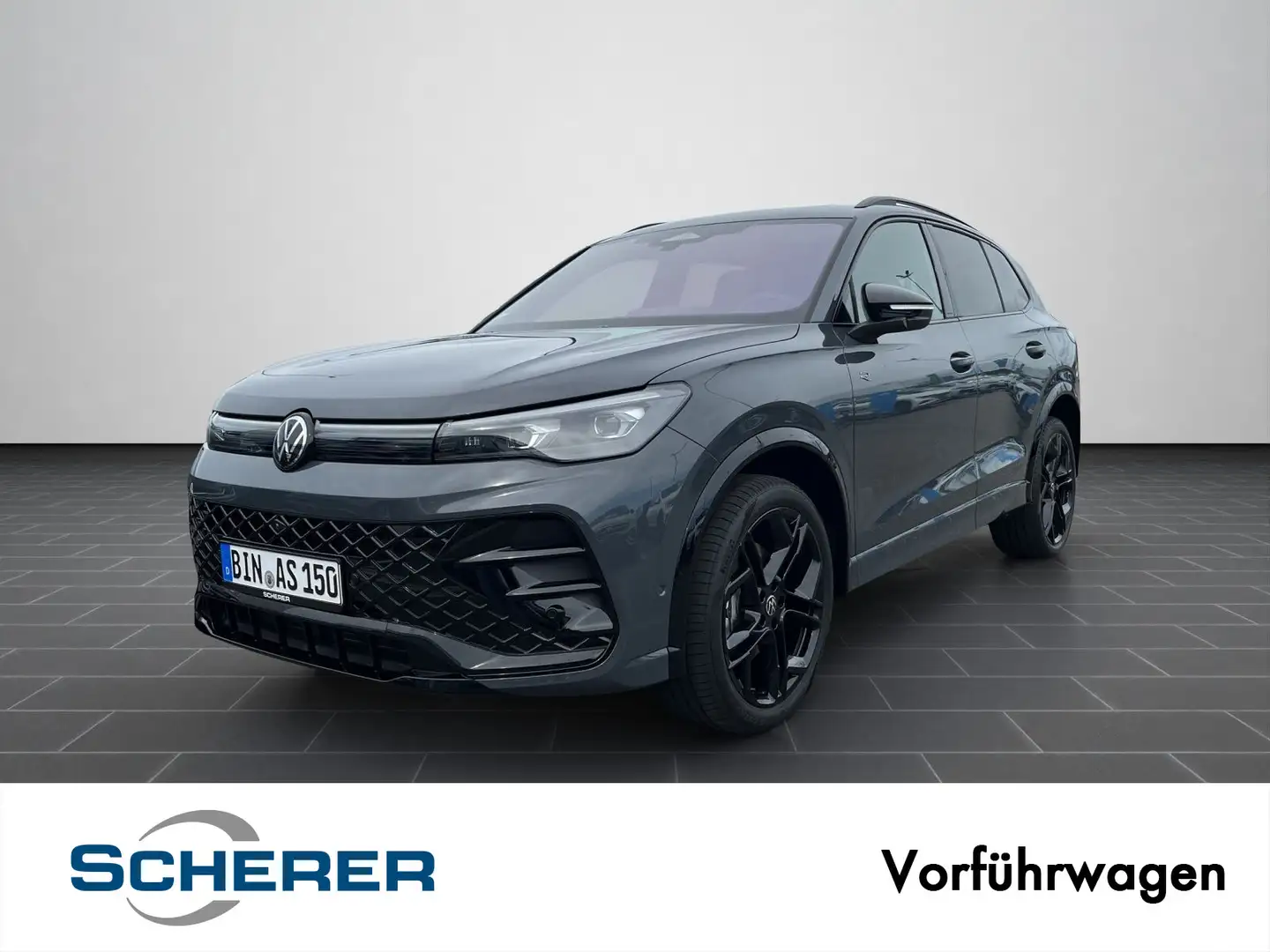 Volkswagen Tiguan R-Line 4MO/DSG/PANO/AHK/IQ-LIGHT/STHZ/ Grau - 1