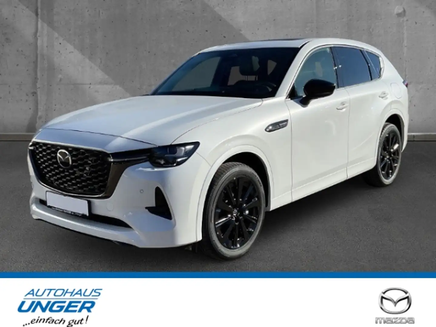 Mazda CX-60 2.5 AT PHEV AWD Homura Plus MJ2025 Voll!! Weiß - 1