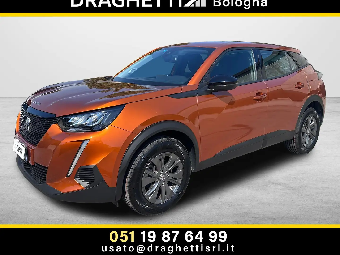 Peugeot 2008 2008 1.5 bluehdi Allure Pack s Arancione - 1