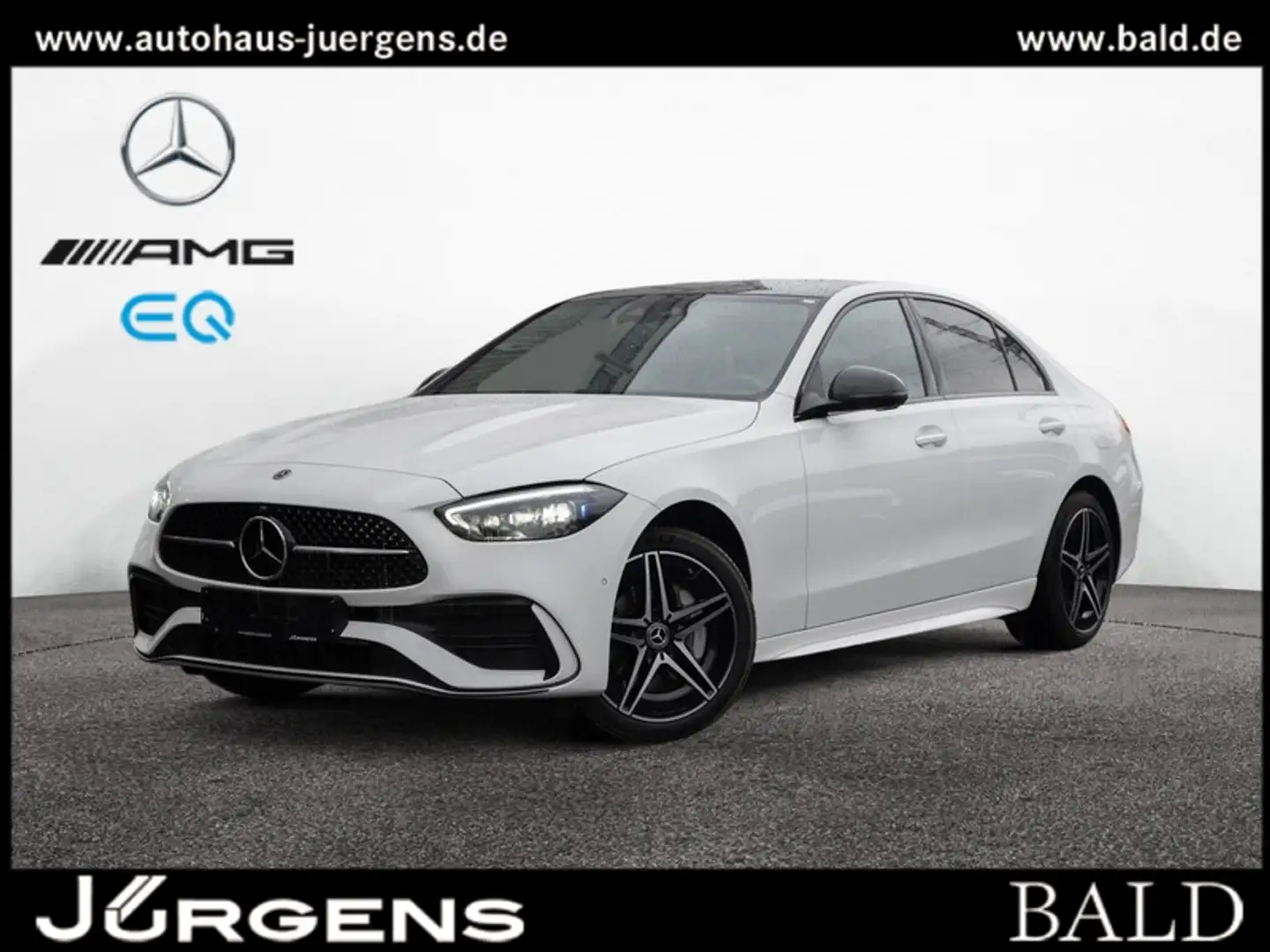 Mercedes-Benz C 300 e AMG-Sport/DIGITAL/360/Pano/Night/Distr Weiß - 2