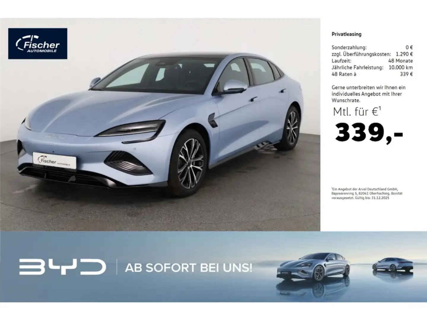 BYD Seal Elektro Comfort Modrá - 1