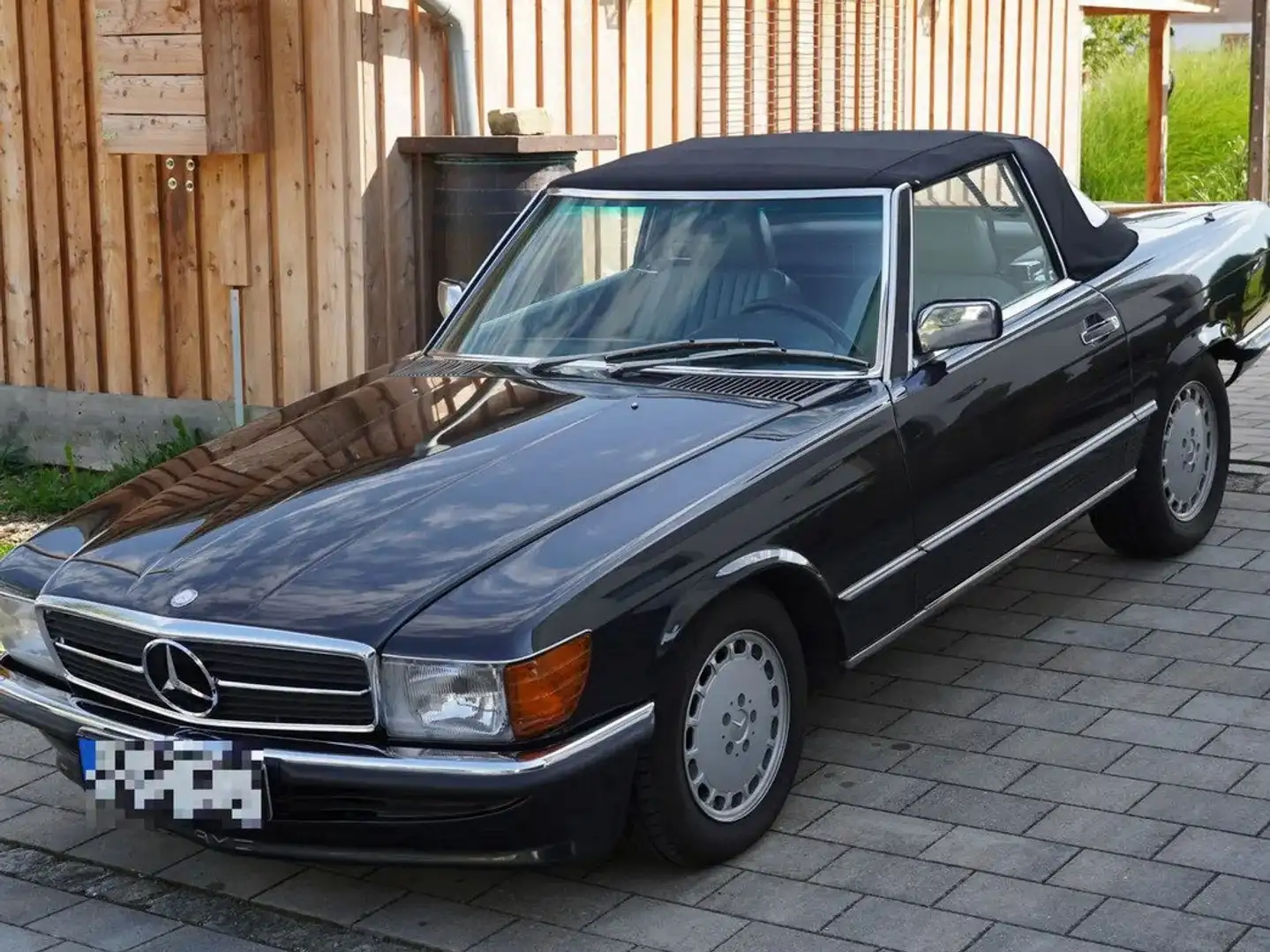 Mercedes-Benz SL 300 R107 Albastru - 1