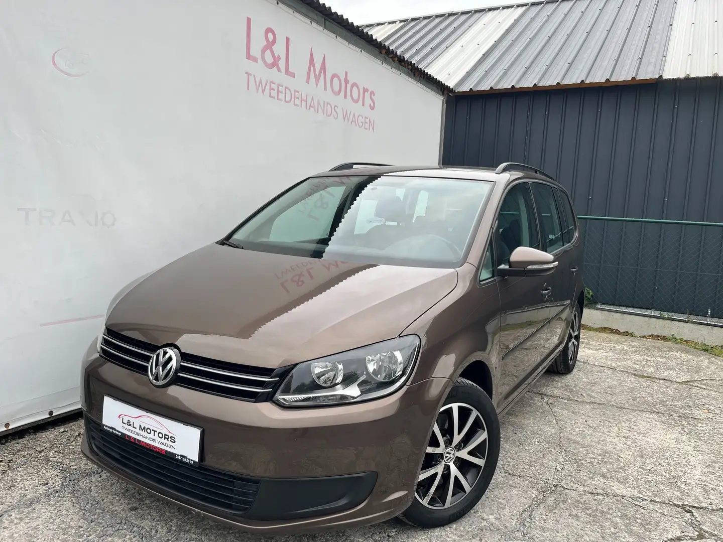 Volkswagen Touran 1.4 TSI Trendline DSG*Navi Clim Digital Cruise* Brun - 1
