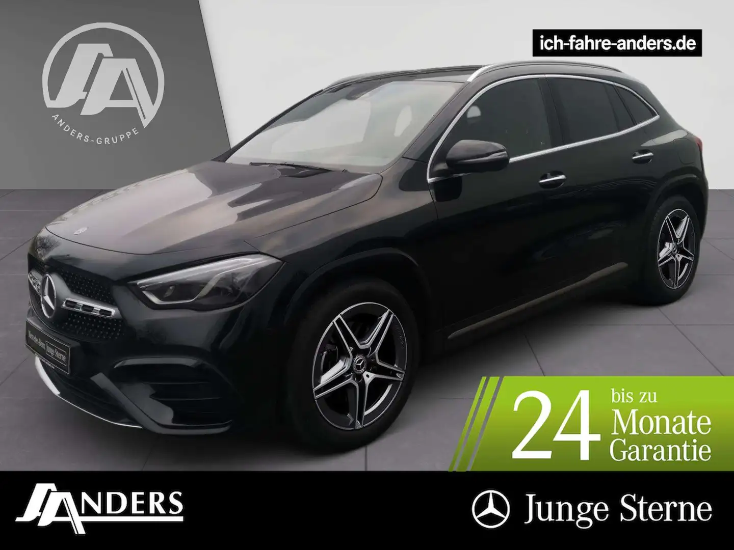 Mercedes-Benz GLA 220 d 4MATIC AMG+Dist+Sthz+AHK+Pano+36+Sound Schwarz - 1