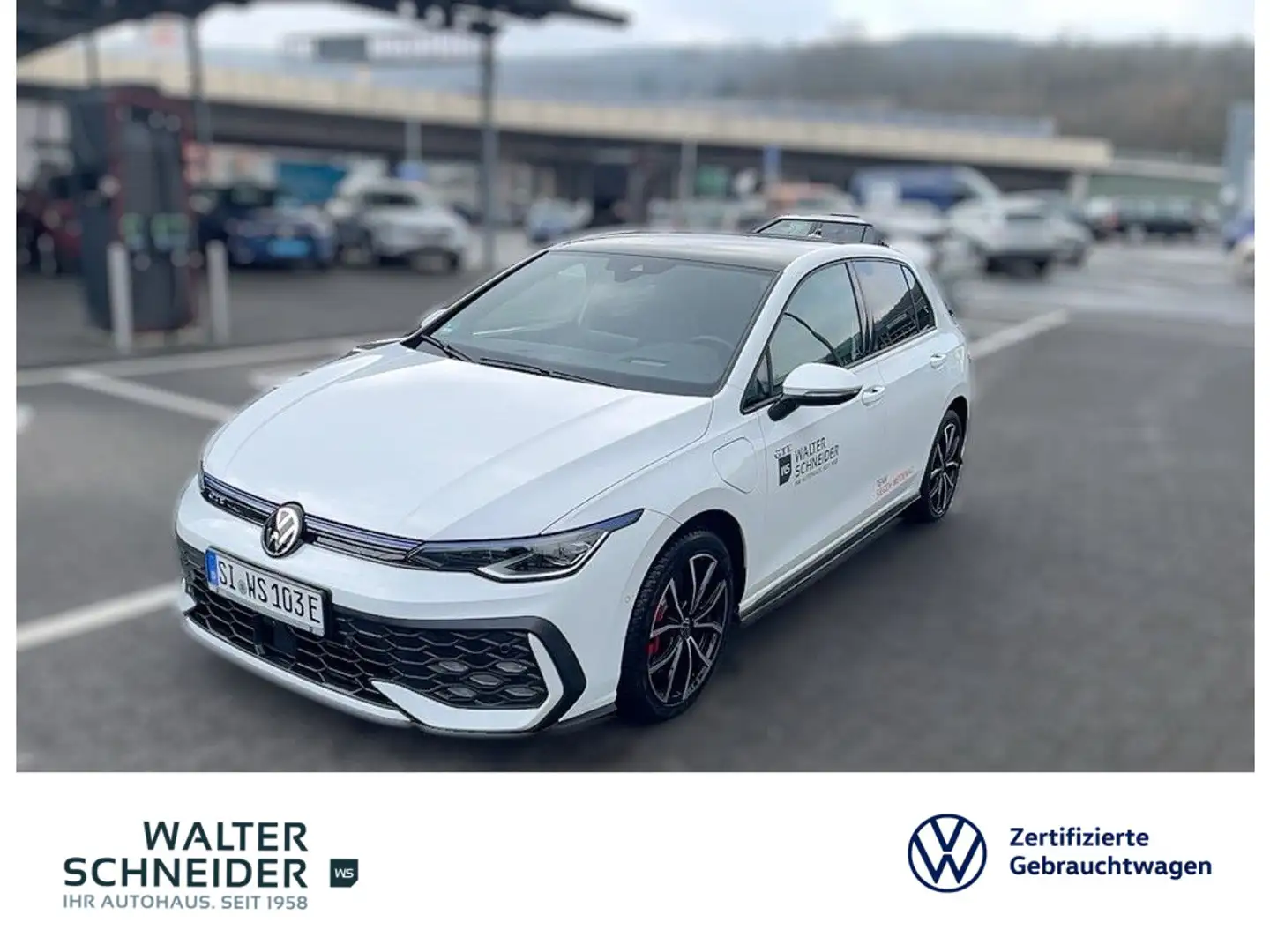 Volkswagen Golf GTE GTE 1.5 eHybrid DSG AHK, Navi, Area View Белый - 1