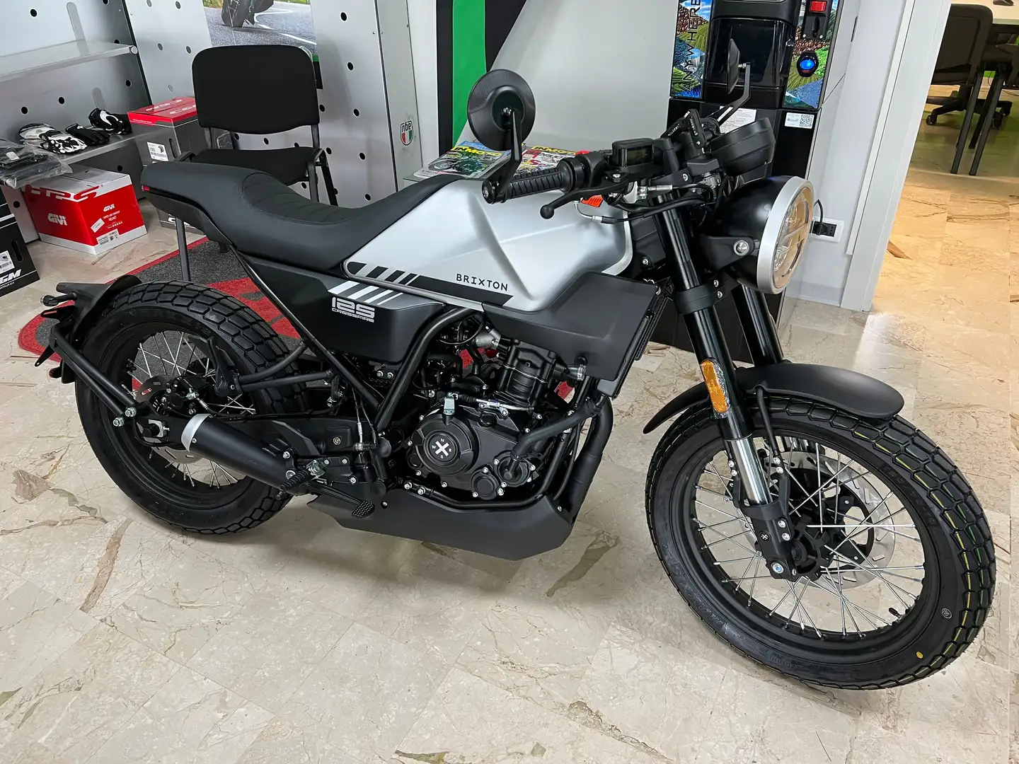 Brixton Crossfire 125 LC ABS Argintiu - 1