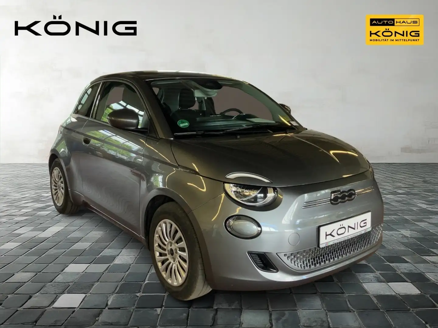 Fiat 500e 500e 42 kWh Allwetter*Carplay*Klima Grau - 2