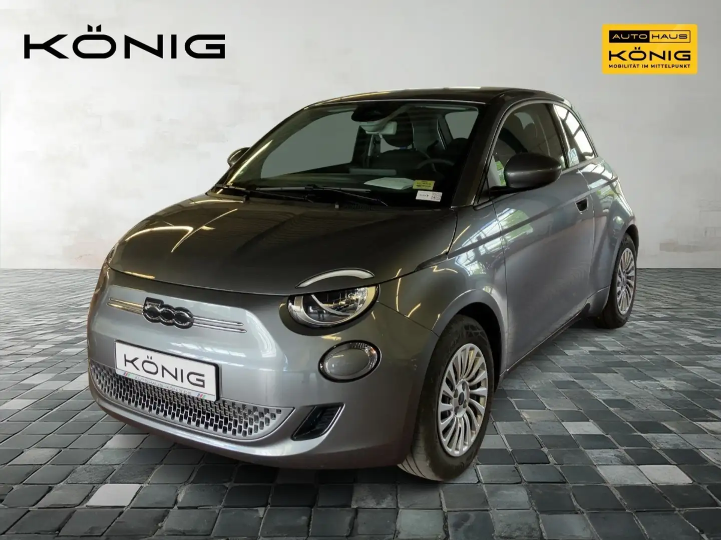 Fiat 500e 500e 42 kWh Allwetter*Carplay*Klima Grau - 1