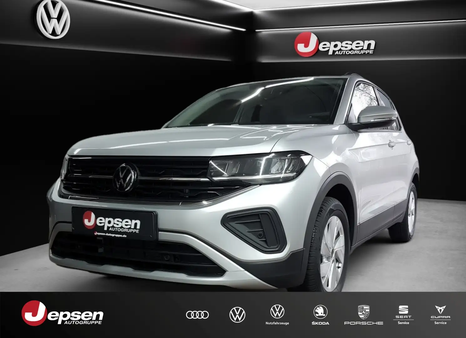 Volkswagen T-Cross Life 1.0 TSI *GANZJAHRESREIFEN*SHZ* Silber - 1