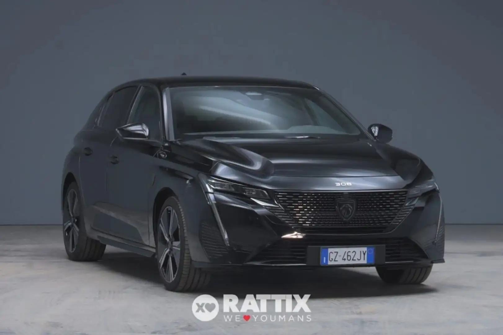 Peugeot 308 1.2 hybrid 145CV GT e-dcs 6 Nero - 1