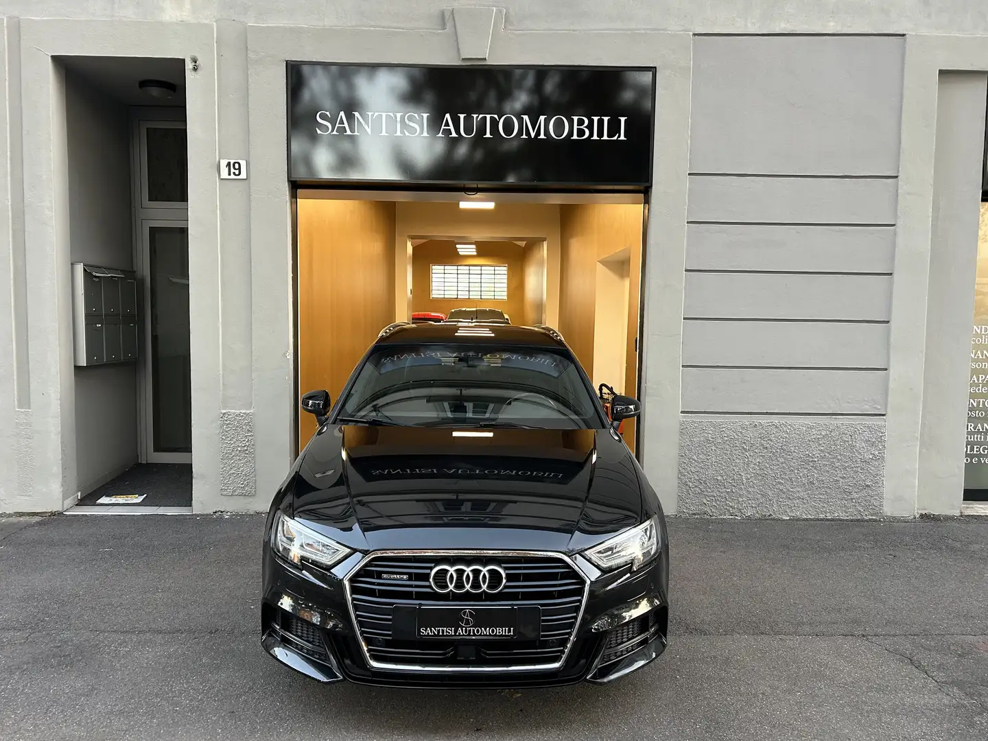 Audi A3 SPB 40 TFSI S-Line Admired QUATTRO 190cv S-tronic! Schwarz - 2