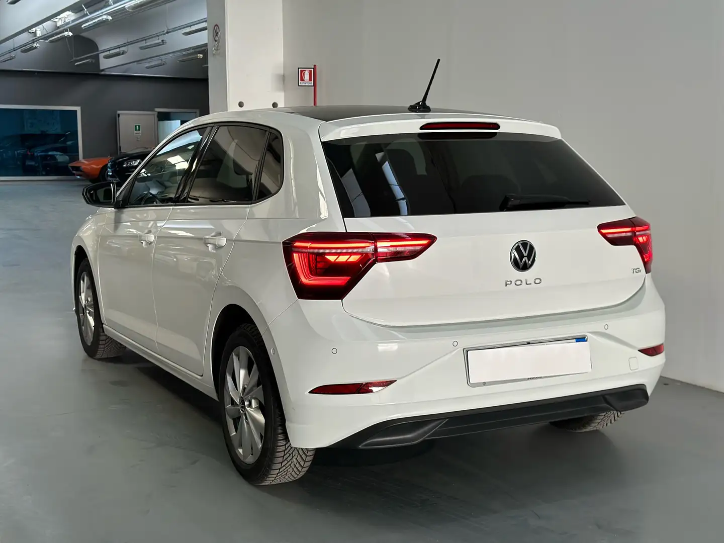 Volkswagen Polo 5p 1.0 tgi Highline 90cv - NEOPATENTATI !! Weiß - 2