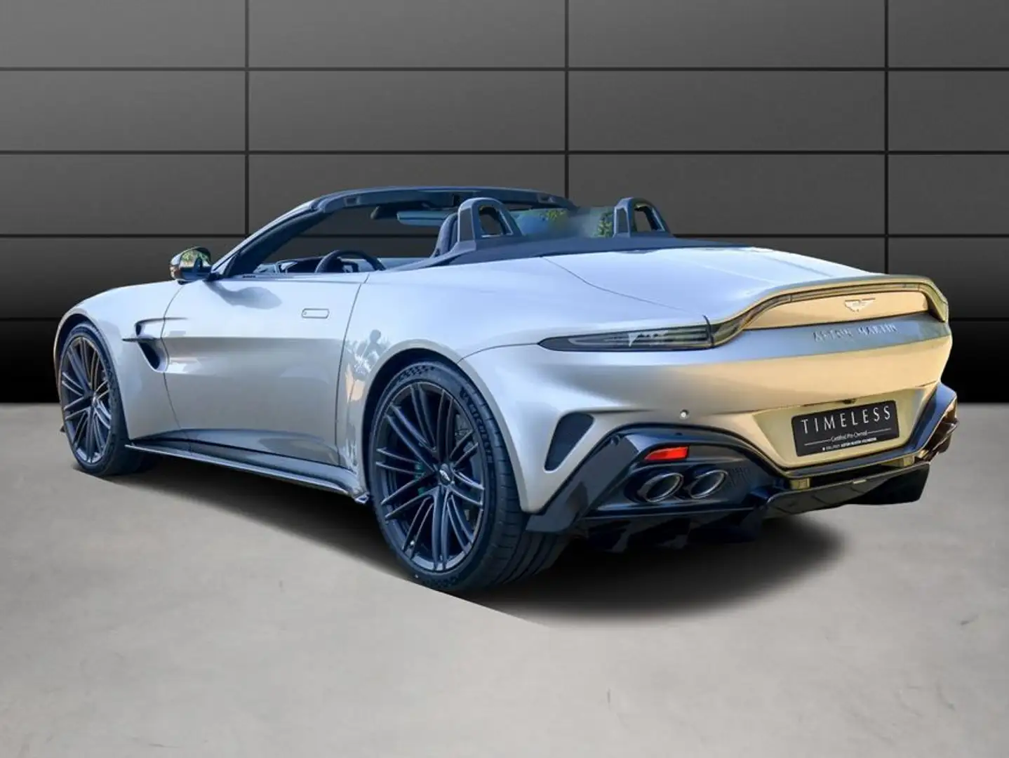 Aston Martin V8 Roadster Zilver - 2