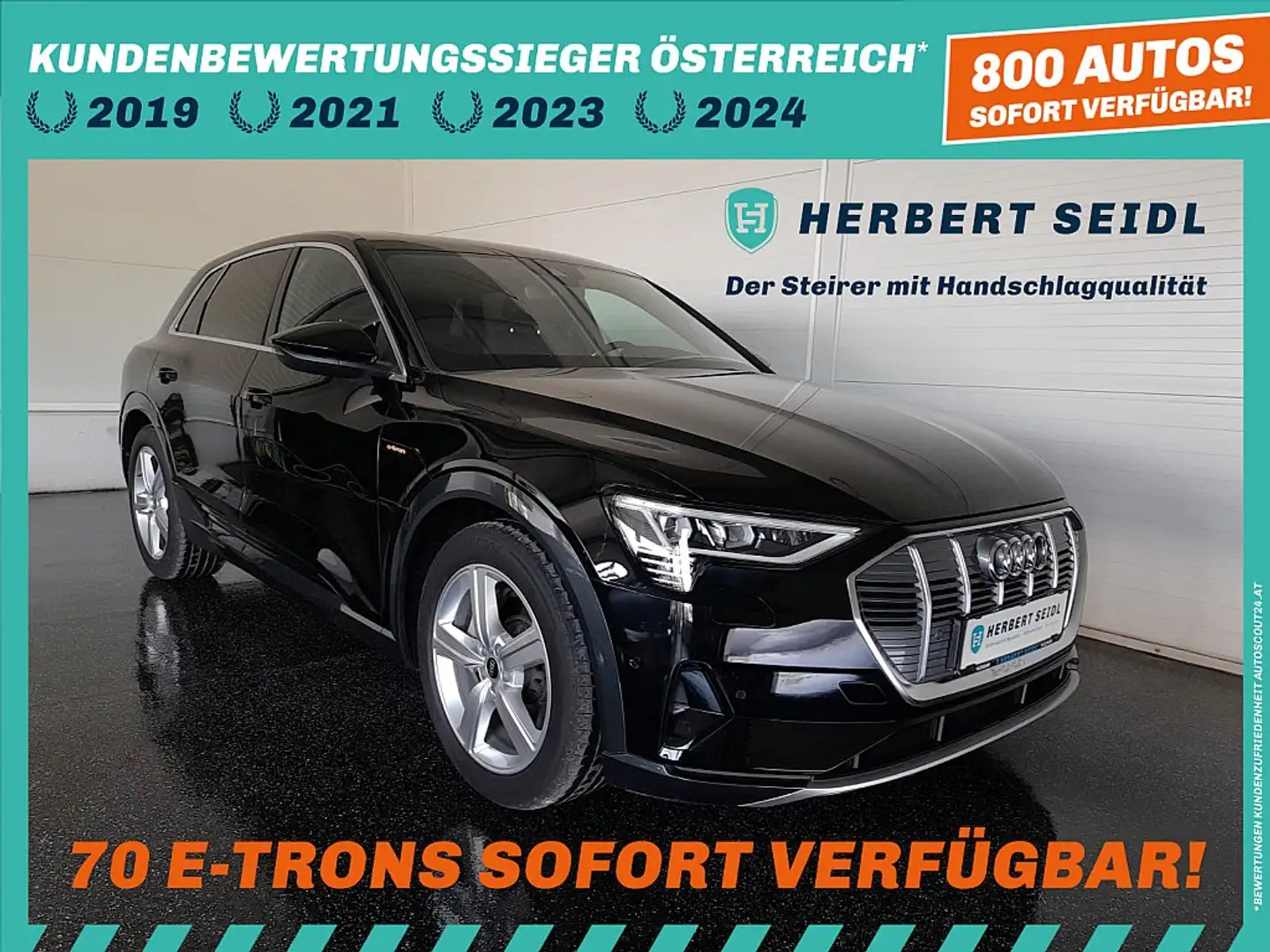 Audi e-tron 50 quattro Advanced *S-LINE SITZE / SKY / MATRI... Negru - 1