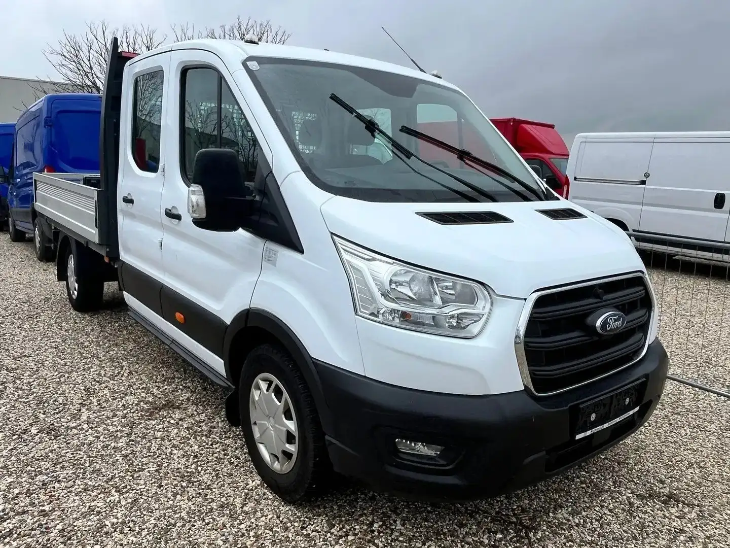Ford Transit Doppia Cabina Cassone - tel. WF0CXXTTRCLD83777 Blanc - 2