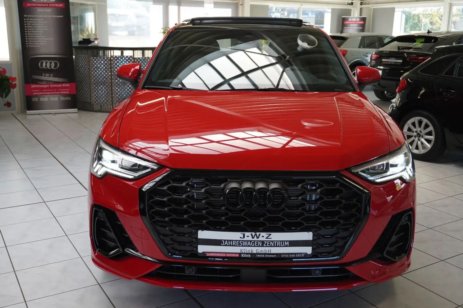 Audi Q3 Sportback 2xS-LINE 35 TFSI S-Tronic*AHK*PANO* Rood - 2