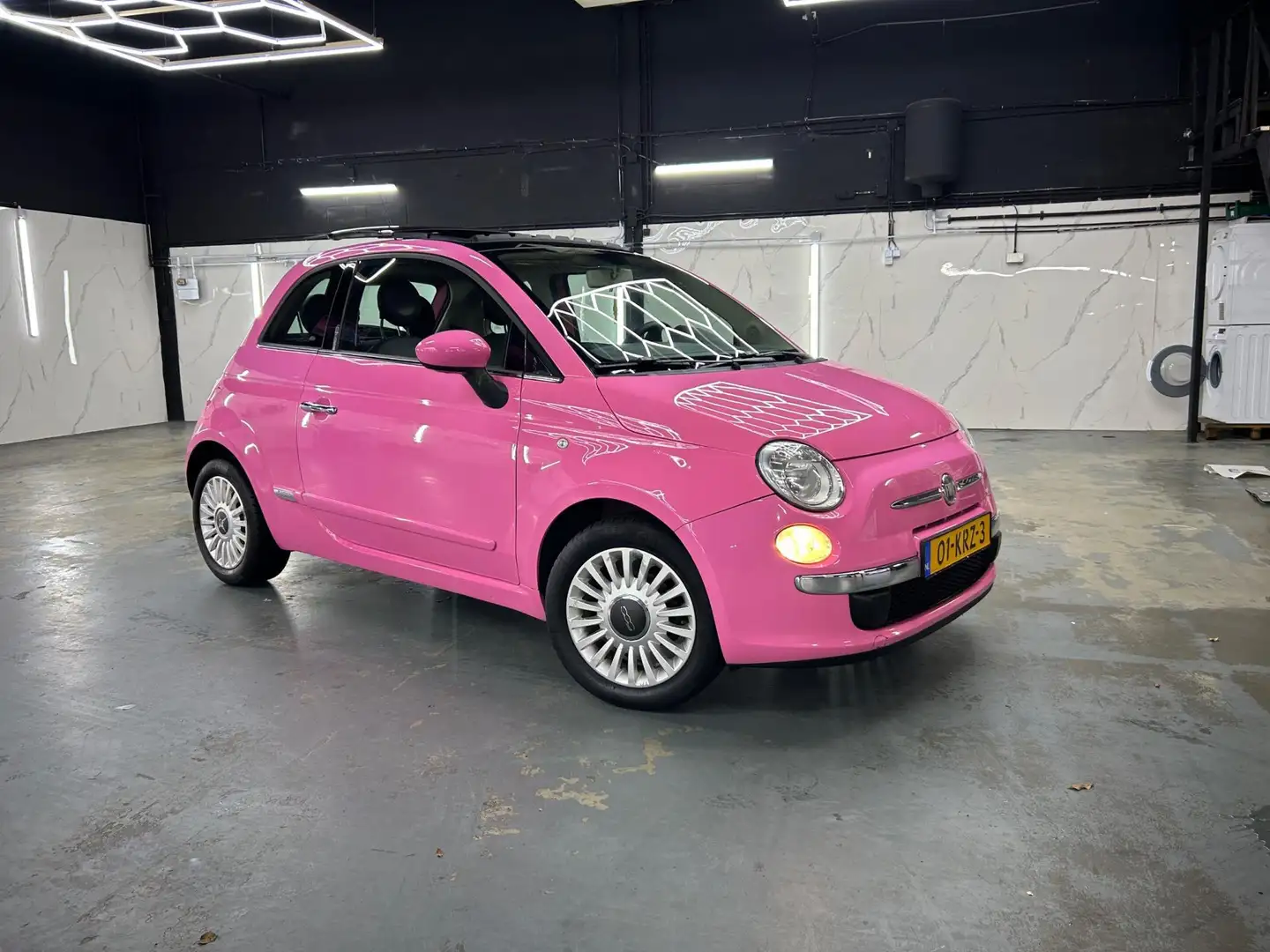 Fiat 500 1.2 Rosa Pano/Clima/bluetooth - 1