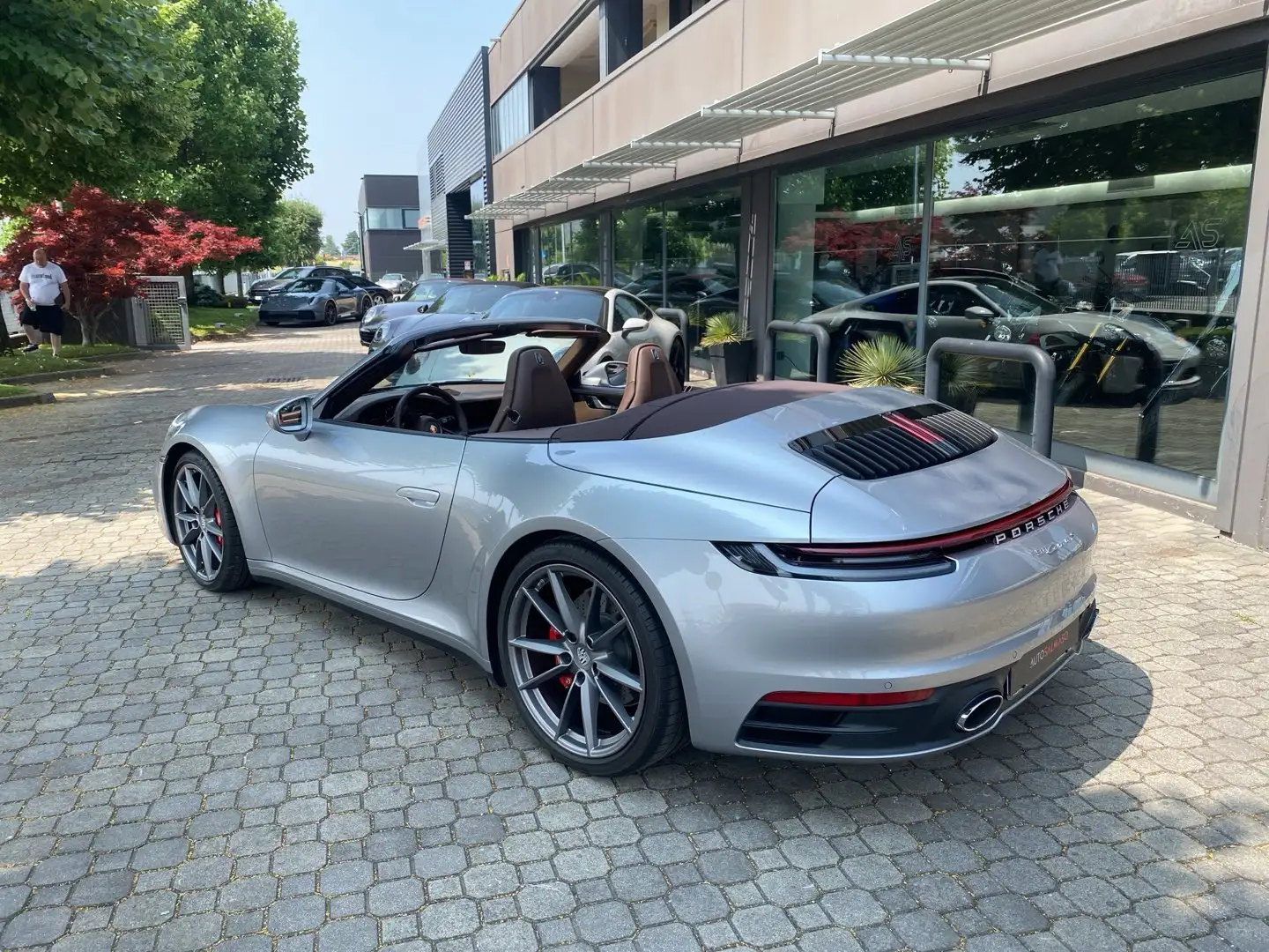 Porsche 911 992 Carrera S Cabriolet 450 CV (992.1) Argento - 2