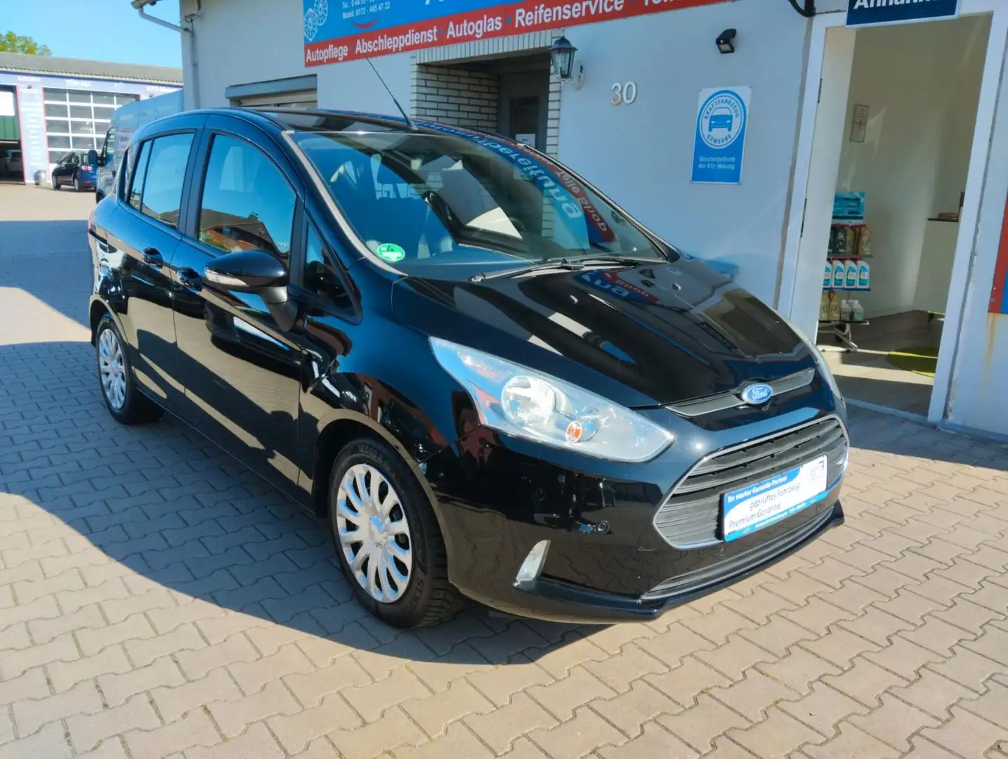 Ford B-Max Sync Edition 1.Hand TÜV-AU 11-2026 Zwart - 1