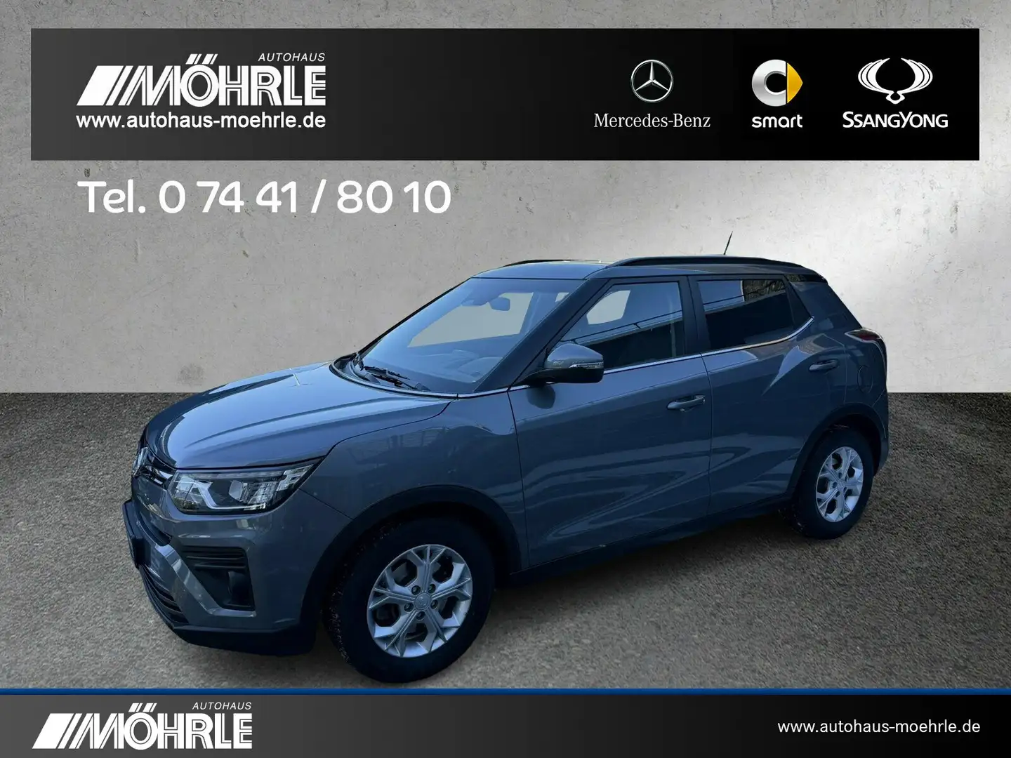 KGM Tivoli Tivoli 1.5 P Quartz 2WD Navigation Sitzheizung Gris - 2