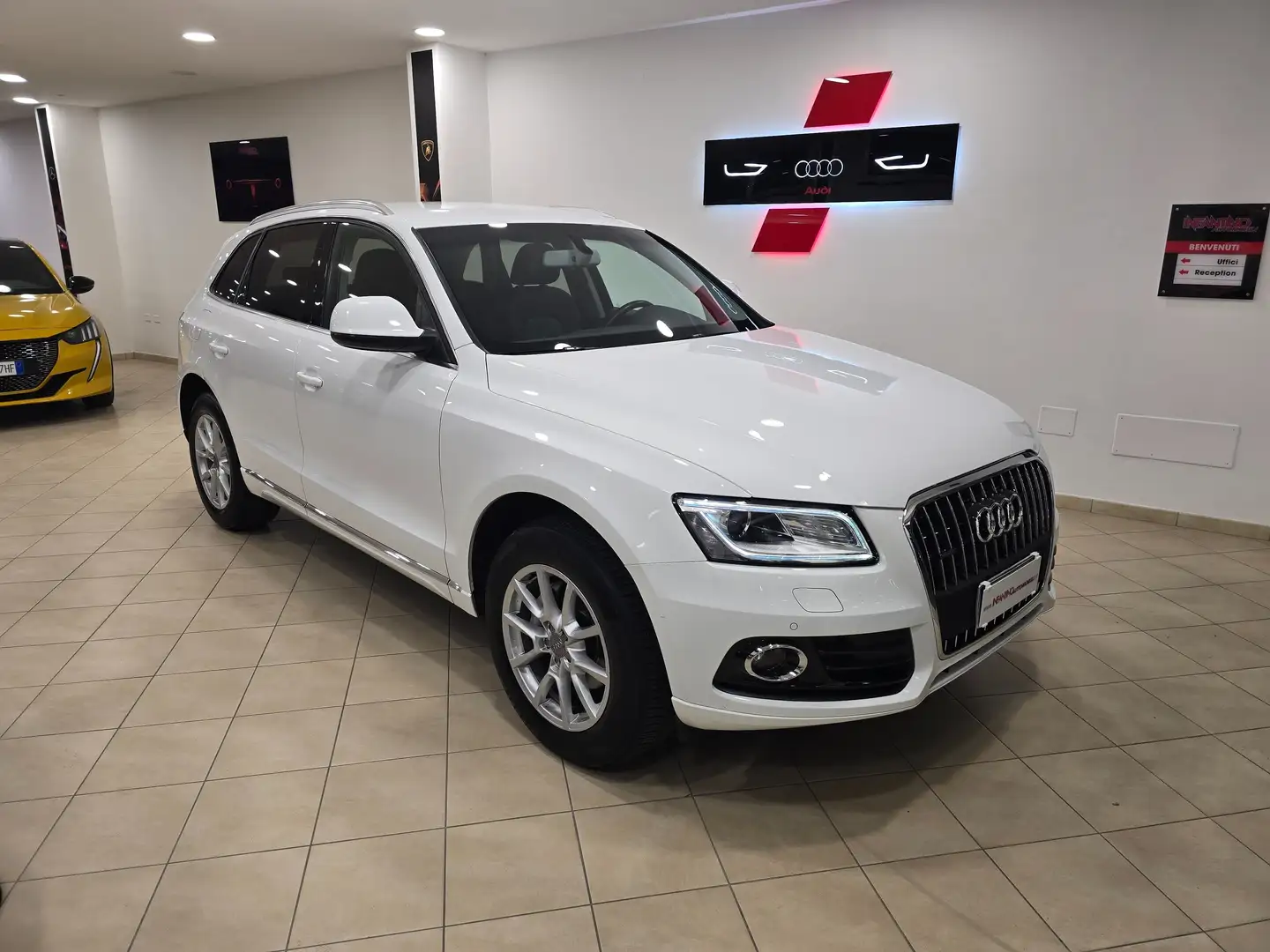 Audi Q5 2.0 tdi Quattro 177cv s-tronic Uniproprietario Bianco - 1