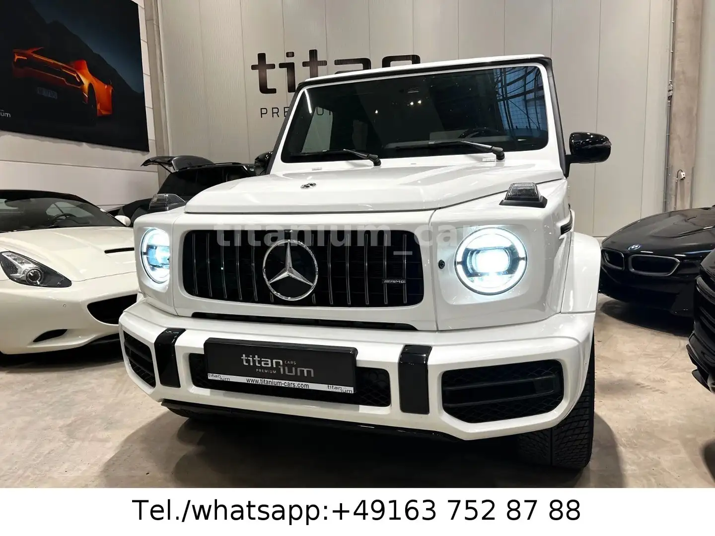 Mercedes-Benz G 63 AMG *Manufactur+*Burmester*Carbon*1.449€mtl* Weiß - 1