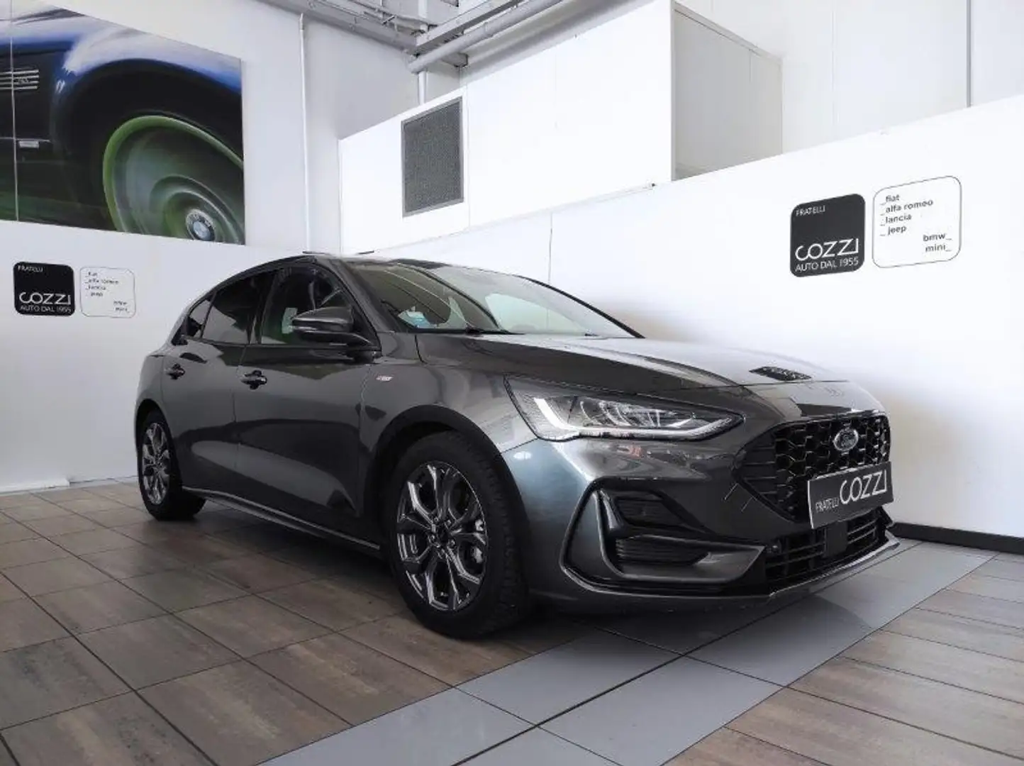 Ford Focus 4ª serie - Focus 1.5 EcoBlue 115 CV automatico 5p. Grigio - 1