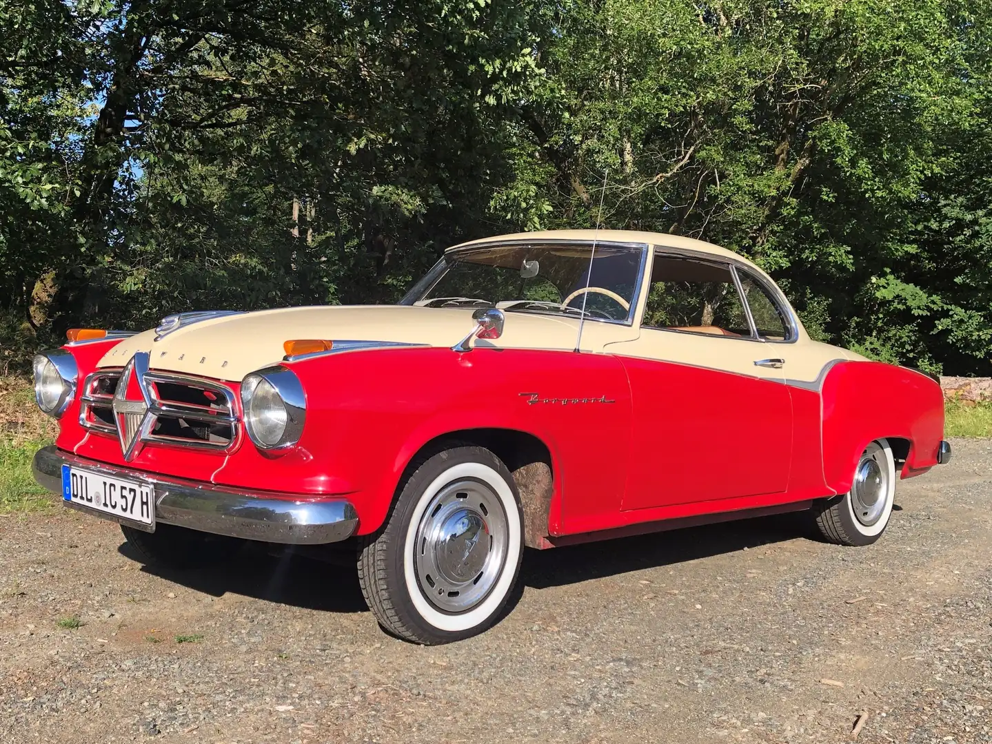 Borgward Isabella Coupe Rojo - 2