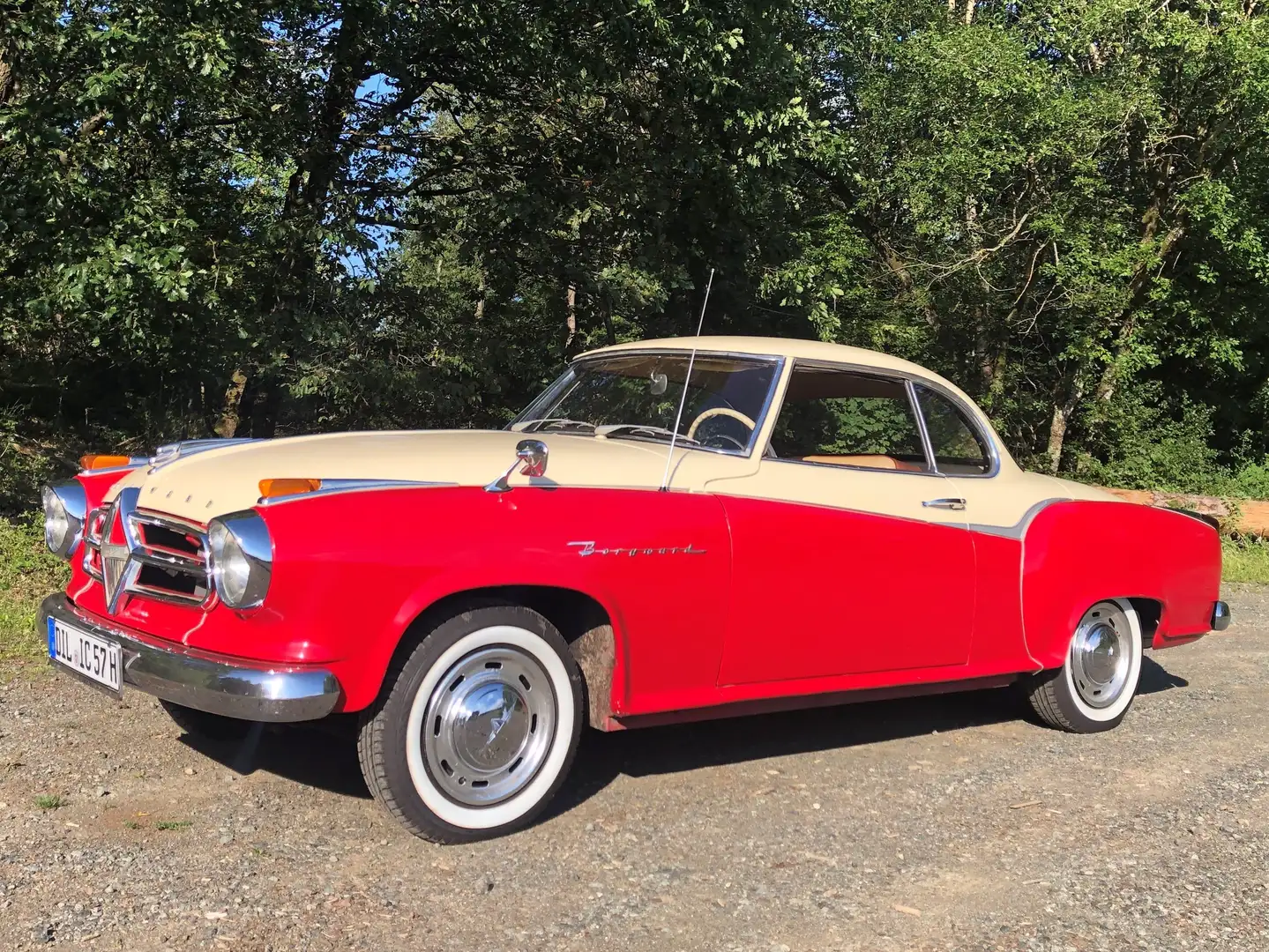 Borgward Isabella Coupe Rojo - 1
