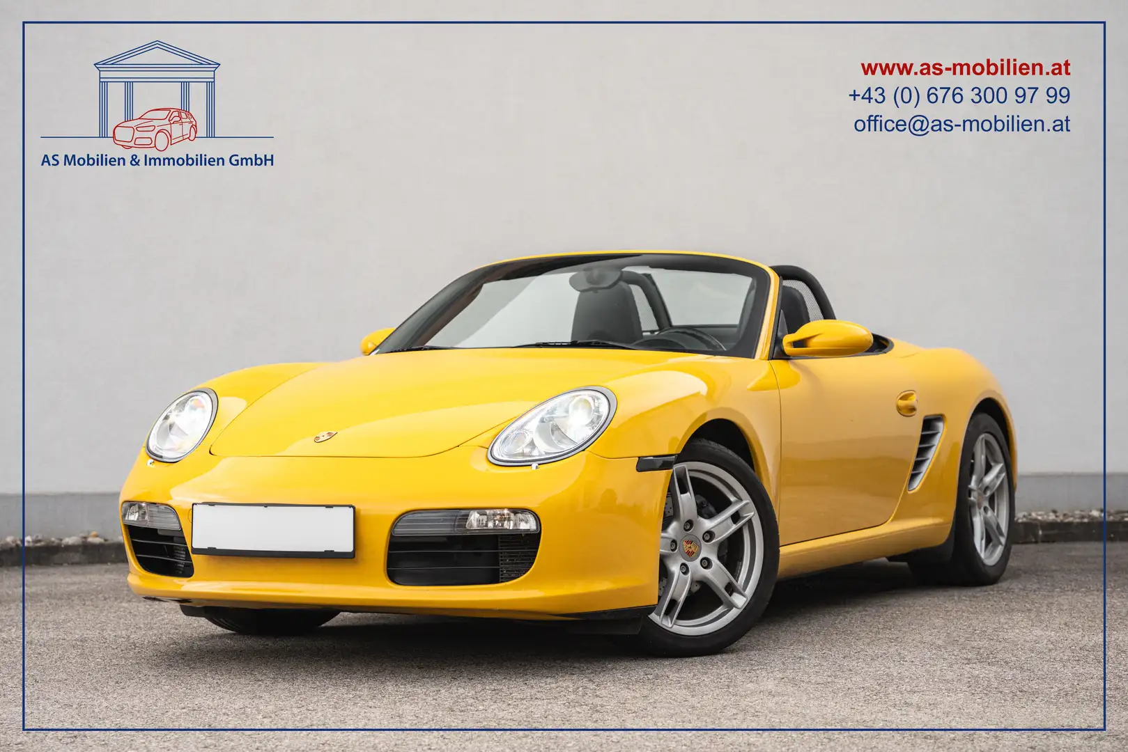 Porsche Boxster Basis Geel - 1