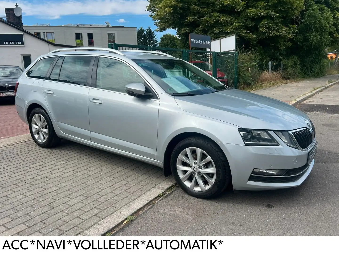 Skoda Octavia Combi Style*VOLLLEDER*ACC*NAVIGATION* Silber - 1
