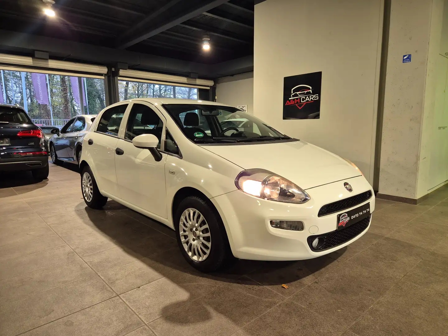 Fiat Punto Punto 1.2i Young II Blanc - 1