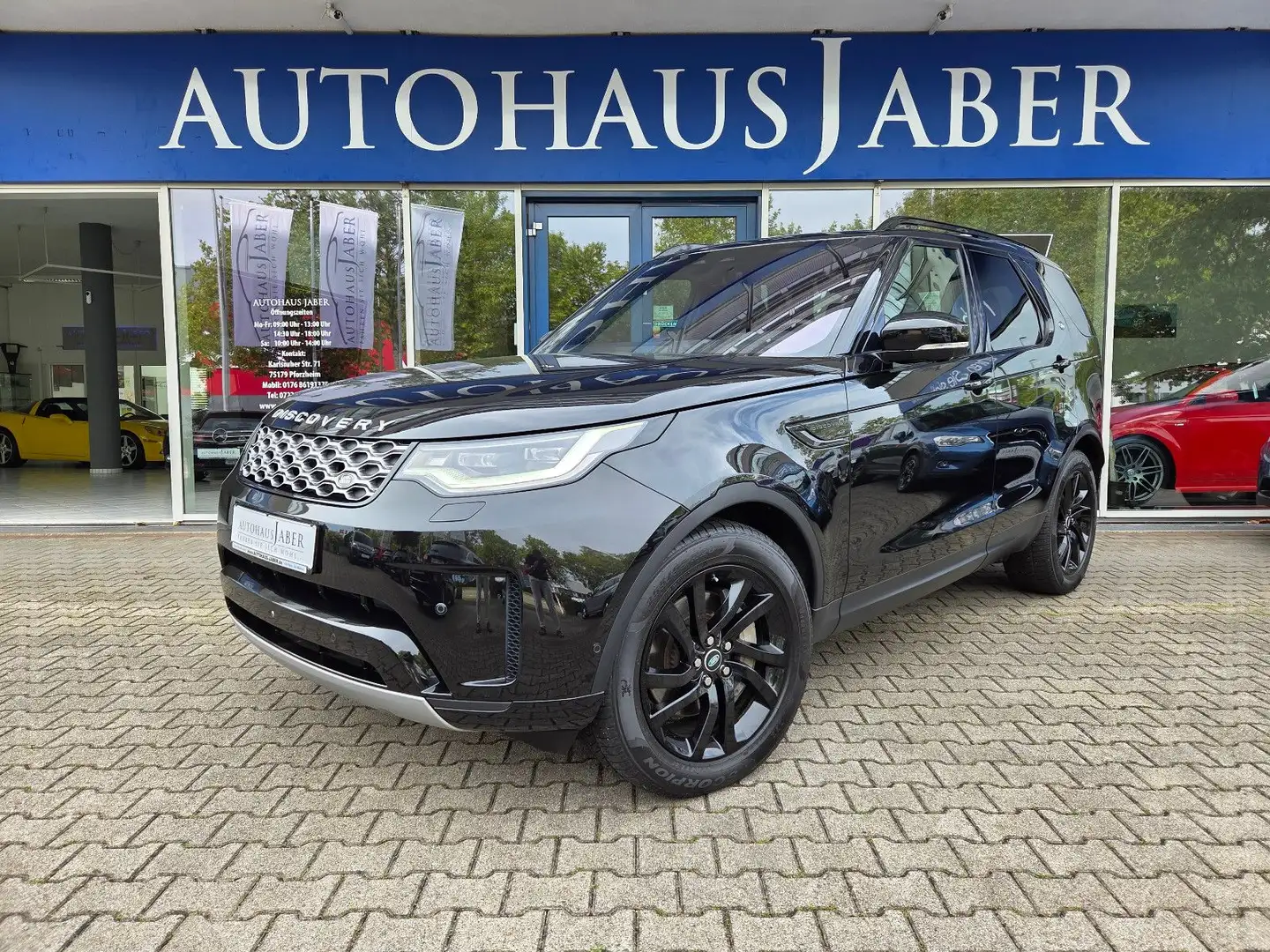 Land Rover Discovery D250 AWD 1.HD AHK RFK 8xALU ACC MATRIX Noir - 1