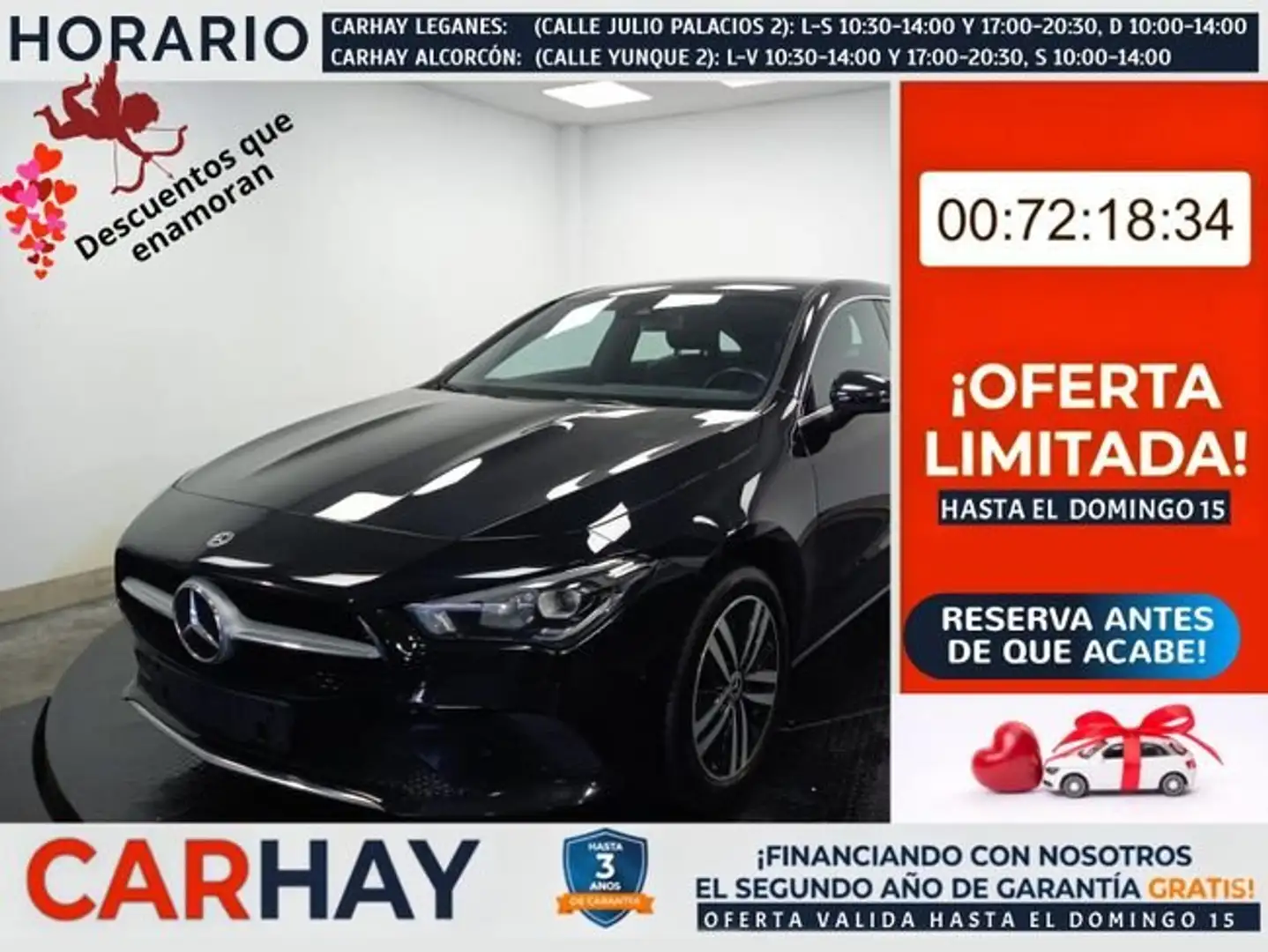 Mercedes-Benz CLA 250 e Noir - 1